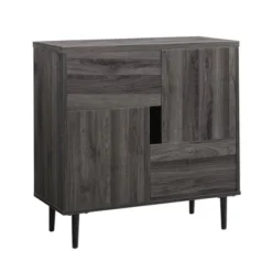 Modern Accent Cabinet With Color Pop Interior - Saracina Home -Furniture Sales Store GUEST 9cf1d42d 1356 4567 8eea 2b7fd1a4324b