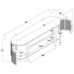 Portola Hills Caned Door TV Stand For TVs Up To 60" - Threshold™ Designed With Studio McGee 24 Portola Hills Caned Door TV Stand For TVs Up To 60" - Threshold™ Designed With Studio McGee -Furniture Sales Store GUEST a0956830 d71f 43eb 95fa 09eff023a340