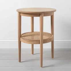 Wood & Cane Round Accent Side Table - Hearth & Hand™ With Magnolia 23 Wood & Cane Round Accent Side Table - Hearth & Hand™ With Magnolia -Furniture Sales Store GUEST a47b2b48 7b15 4cfc b563 12ea4809872c