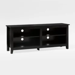 Transitional 4 Cubby Wood Open Storage TV Stand For TVs Up To 65"- Saracina Home 28 Transitional 4 Cubby Wood Open Storage TV Stand For TVs Up To 65"- Saracina Home -Furniture Sales Store GUEST a6e3a24c 5f9e 443a b207 9469bc1cee89