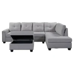 108" Reversible L-Shape Sectional Sofa Couch With Storage Ottoman-ModernLuxe 18 108" Reversible L-Shape Sectional Sofa Couch With Storage Ottoman-ModernLuxe -Furniture Sales Store GUEST a9ce32c3 fc5c 4bb1 b03d cb528c5420d4