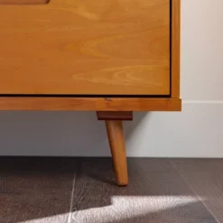 Cara 3 Drawer Mid-Century Modern 3 Drawer TV Stand For TVs Up To 80" - Saracina Home -Furniture Sales Store GUEST adfc6377 a2f8 4667 b301 db0ca03593e7