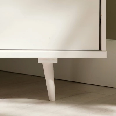 Cara Mid-Century Modern 3 Drawer Corner TV Stand For TVs Up To 58" - Saracina Home 16 Cara Mid-Century Modern 3 Drawer Corner TV Stand For TVs Up To 58" - Saracina Home - Image 14