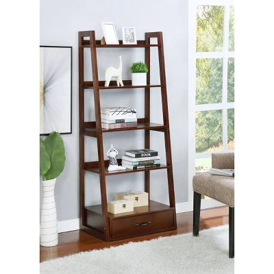 Juncus 5 Tiered Ladder Bookcase - HOMES: Inside + Out 3 Juncus 5 Tiered Ladder Bookcase - HOMES: Inside + Out