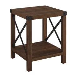Sophie Rustic Industrial X Frame Side Table - Saracina Home 27 Sophie Rustic Industrial X Frame Side Table - Saracina Home -Furniture Sales Store GUEST b38fb952 0582 4a7b a09a bddaae21d7c2