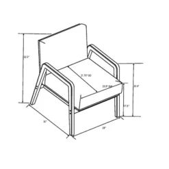 Upholstered Wood Framed Accent Arm Chair - Hearth & Hand™ With Magnolia 19 Upholstered Wood Framed Accent Arm Chair - Hearth & Hand™ With Magnolia -Furniture Sales Store GUEST c03e3009 dba3 4cc5 b876 4cc51b19cd37