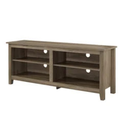 Transitional 4 Cubby Wood Open Storage TV Stand For TVs Up To 65"- Saracina Home 31 Transitional 4 Cubby Wood Open Storage TV Stand For TVs Up To 65"- Saracina Home -Furniture Sales Store GUEST c0aba6c0 bbb4 4e90 83a5 3c73b3261eaf