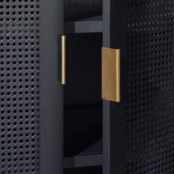 66" East Bluff Woven Cabinet Black - Threshold™ Designed With Studio McGee 11 66" East Bluff Woven Cabinet Black - Threshold™ Designed With Studio McGee -Furniture Sales Store GUEST c257520a eec7 407a b715 3ee6acc782cd