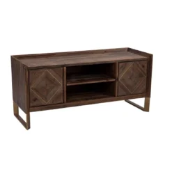 Glacerad Reclaimed Wood Media Console For TVs Upto 50" Brown - Aiden Lane -Furniture Sales Store GUEST c5ca11b1 d694 4204 b4c7 035d6a35a4c8