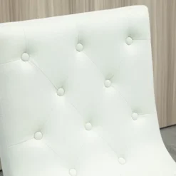 HOMCOM Bar Stools Set Of 2, Swivel Bar Chairs, 25.5" High Fabric Tufted Breakfast Barstools For Kitchen Counter, Cream White 9 HOMCOM Bar Stools Set Of 2, Swivel Bar Chairs, 25.5" High Fabric Tufted Breakfast Barstools For Kitchen Counter, Cream White -Furniture Sales Store GUEST c6894d97 b617 48f0 a8ab de2d9f3bba9e