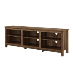 Transitional 6 Cubby Wood Open Storage Wood TV Stand For TVs Up To 80"- Saracina Home 27 Transitional 6 Cubby Wood Open Storage Wood TV Stand For TVs Up To 80"- Saracina Home -Furniture Sales Store GUEST c721382d 63e9 44f2 b465 86684712d38c