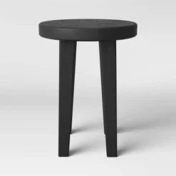 Woodland Carved Wood Accent Table - Black - Threshold 11 Woodland Carved Wood Accent Table - Black - Threshold -Furniture Sales Store GUEST c81a09d3 1741 4f8f 8822 8ba23599b9d6