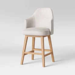 Kinston Swivel Curved Back Upholstered Counter Height Barstool - Threshold™ 21 Kinston Swivel Curved Back Upholstered Counter Height Barstool - Threshold™ -Furniture Sales Store GUEST c82621b6 96ab 44e5 b687 5f1002216c8e