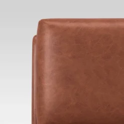 Gelbin Faux Leather Slipper Chair With Wood Legs - Threshold™ 9 Gelbin Faux Leather Slipper Chair With Wood Legs - Threshold™ -Furniture Sales Store GUEST ca30ad32 100b 42bf 8d48 be6ce0a7edc1