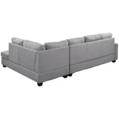 108" Reversible L-Shape Sectional Sofa Couch With Storage Ottoman-ModernLuxe 21 108" Reversible L-Shape Sectional Sofa Couch With Storage Ottoman-ModernLuxe -Furniture Sales Store GUEST cf67049d 154f 4dc2 ae99 6b6bcf37a836