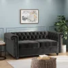 Brinkhaven Modern Glam Tufted Velvet Loveseat With Nailhead Trim - Christopher Knight Home 2 Brinkhaven Modern Glam Tufted Velvet Loveseat With Nailhead Trim - Christopher Knight Home -Furniture Sales Store GUEST d44e181a 541e 4f63 b50e 90cbf8086668