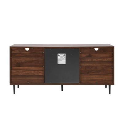 Ronan Modern Storage With Electric Fireplace TV Stand For TVs Up To 65" - Saracina Home 6 Ronan Modern Storage With Electric Fireplace TV Stand For TVs Up To 65" - Saracina Home - Image 4
