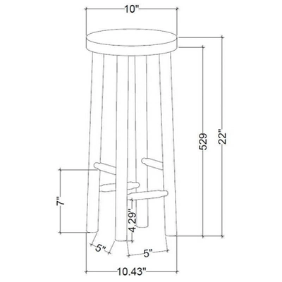 Shaker Drink Side Table - Hearth & Hand™ With Magnolia 8 Shaker Drink Side Table - Hearth & Hand™ With Magnolia - Image 6