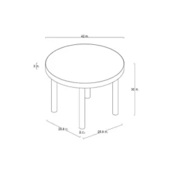 Northvale Round Wood Dining Table - Threshold™ Designed With Studio McGee 11 Northvale Round Wood Dining Table - Threshold™ Designed With Studio McGee -Furniture Sales Store GUEST d6a4b332 213c 4a65 807a feb3bf9b8317