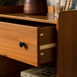 Set Of 2 Katie Transitional Tray Top 1 Drawer Solid Wood Nightstands Caramel - Saracina Home 13 Set Of 2 Katie Transitional Tray Top 1 Drawer Solid Wood Nightstands Caramel - Saracina Home -Furniture Sales Store GUEST d6c58c76 0690 448a 9554 69c6d963e275