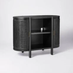 Portola Hills Caned Door Console With Shelves - Threshold™ Designed With Studio McGee -Furniture Sales Store GUEST d8a3124a 3a6a 4b28 8cc4 73d0035a42d8