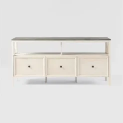 Farmhouse 3 Drawer Wood TV Stand For TVs Up To 65" - Saracina Home 30 Farmhouse 3 Drawer Wood TV Stand For TVs Up To 65" - Saracina Home -Furniture Sales Store GUEST d9730f71 b9b6 492b a5cf a4fc4c23ddea