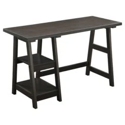 Designs2Go Trestle Desk With Shelves - Breighton Home 27 Designs2Go Trestle Desk With Shelves - Breighton Home -Furniture Sales Store GUEST dce1e693 0860 4d20 872d b1e4fbd1c6b4