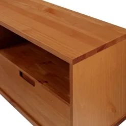 Cara 3 Drawer Mid-Century Modern 3 Drawer TV Stand For TVs Up To 80" - Saracina Home -Furniture Sales Store GUEST e0183665 dd1d 42d0 8742 7dfa827048d2