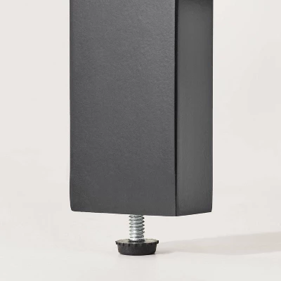 Wood Kitchen Island Table With Storage Black/Natural - Hearth & Hand™ With Magnolia 7 Wood Kitchen Island Table With Storage Black/Natural - Hearth & Hand™ With Magnolia - Image 5