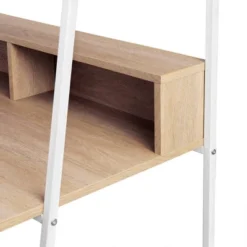 36" Writing Desk With Open Storage Ladder Bookshelf - Saracina Home 19 36" Writing Desk With Open Storage Ladder Bookshelf - Saracina Home -Furniture Sales Store GUEST e6b06f69 3c40 4d14 89cd a621a54542e1