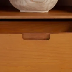 Cara 3 Drawer Mid-Century Modern 3 Drawer TV Stand For TVs Up To 80" - Saracina Home -Furniture Sales Store GUEST e7b4bc5b d927 4b22 b708 78a05079bde7