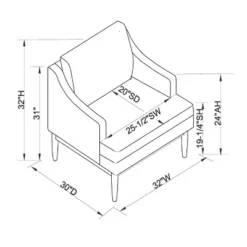 Howell Upholstered Accent Chair With Wood Base - Threshold™ Designed With Studio McGee 16 Howell Upholstered Accent Chair With Wood Base - Threshold™ Designed With Studio McGee -Furniture Sales Store GUEST eaa765f5 26c5 4ecb 8f54 dd96378e2465