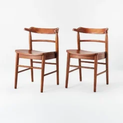 2pk Kaysville Curved Back Wood Dining Chair - Threshold™ Designed With Studio McGee 20 2pk Kaysville Curved Back Wood Dining Chair - Threshold™ Designed With Studio McGee -Furniture Sales Store GUEST eaf7886a 8612 4c0e 9925 8cef342fc08d