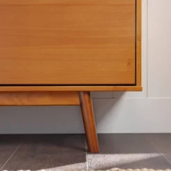 Solid Wood Mid-Century Modern TV Stand For TVs Up To 80" - Saracina Home -Furniture Sales Store GUEST f4abc142 84ea 4c94 8534 cf09ec9e7bfa