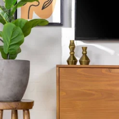Solid Wood Mid-Century Modern TV Stand For TVs Up To 65" - Saracina Home 20 Solid Wood Mid-Century Modern TV Stand For TVs Up To 65" - Saracina Home -Furniture Sales Store GUEST faab6dec 2110 4cdc b95e 363b96218060
